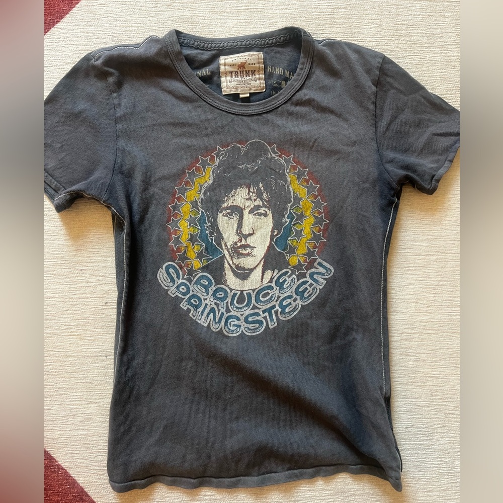 Rare hard-to-find Trunk Ltd Bruce Springsteen rock star tee sz 1 (XS)